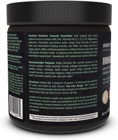 Innotech Nutrition Solutions Immune Essentials, 300 gram, white
