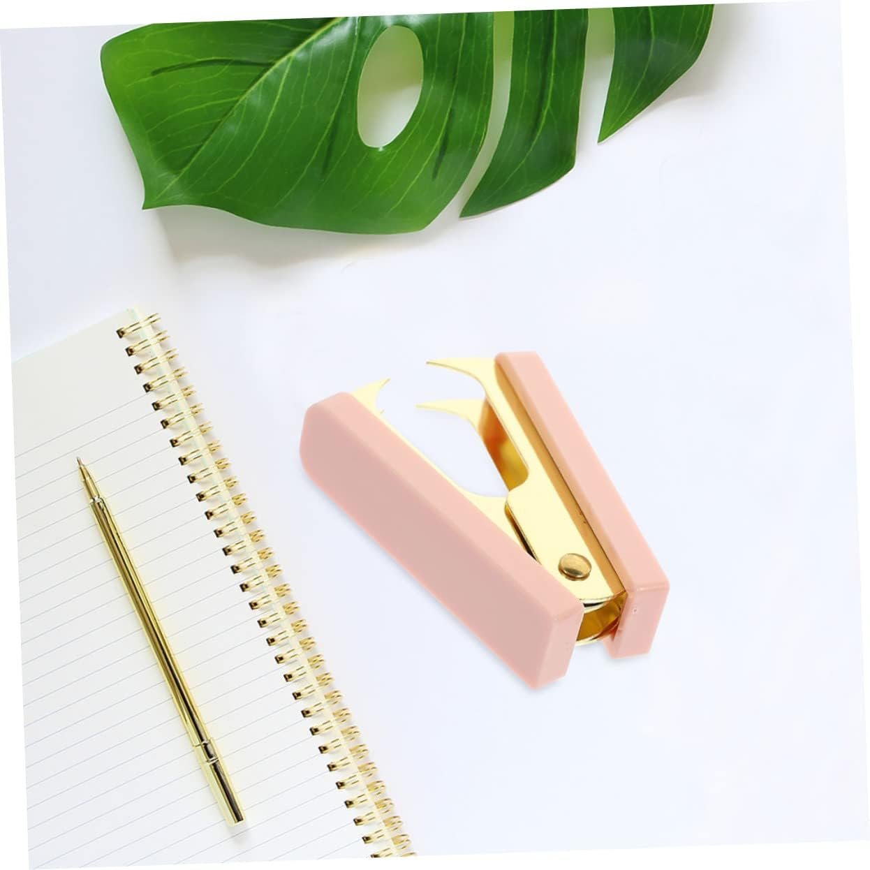 STOBOK 4pcs Ergonomic Staple Remover Tool for Office and Home Use Compact Staple Puller Easy to Carry and Store Non-damaging to Documents Essential Office Accessories