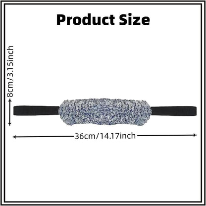 Microfiber Multi-Use Cleaning Tool, Car Wheel Cleaning Belt, Multifunctional Cleaning Brush Tool for Car, Car Detailing Clean Brush, Bendable Rim Cleaner Brush(H)