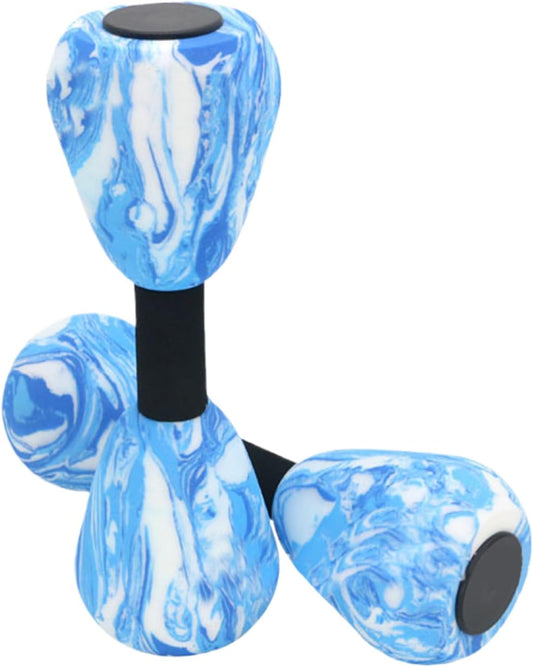 Aquatic Exercise Dumbbells, Water Weights Pool Equipment, Lightweight Resistance Tools, Blue/Violet Sports Aerobic Workout Gear, Ideal for Outdoor Fitness, Swimming Sessions