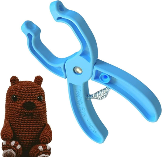 Safety Eye Tool Clamp - Safety Eye Tool Crocheting Auxiliary Tool | Eye Installation Tool, Doll Making Supplies for Washers, Stuffed Animal Eyes