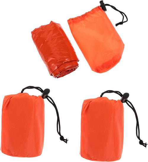 SUPVOX Warm Dry Outdoor Sleeping Bag Camping Blanket Survival Tent Portable with Adjustable Drawstring Made