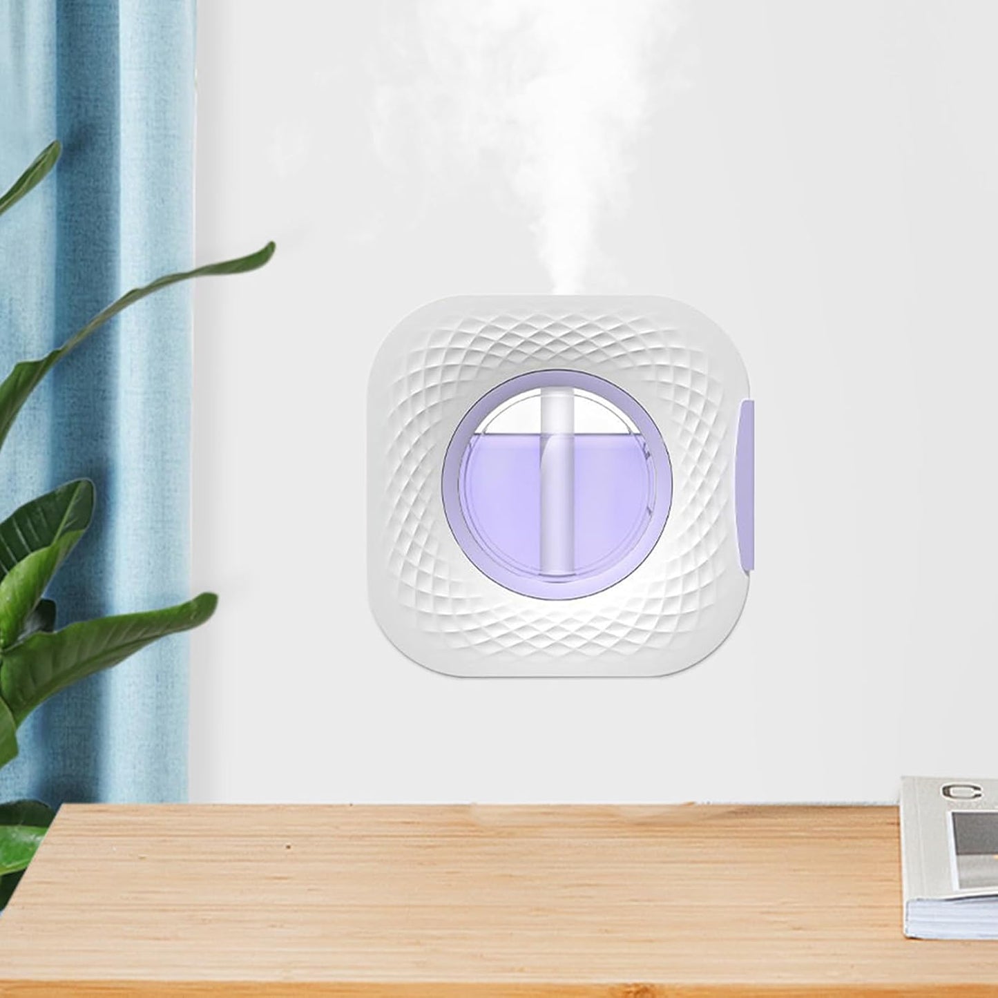 Aromatherapy Diffuser, Scent Diffuser, Portable Fragrance Machine, Digital Display Control, Regolabili Air Freshener Settings for Bathroom Bedroom Car, 3.94x3.94x1.18 inch
