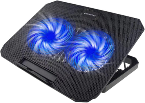 Computer Cooling Pad,15.6inch Notebook Cooler Pad | Notebook Cooler Pad, Laptop Cooler Stand, Silent Laptop Cooling Holder for Avoid Overheating, Laptop Cooling
