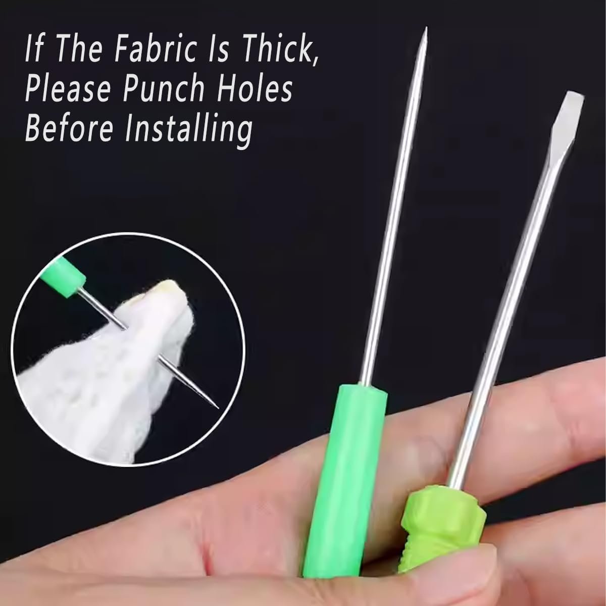 AIMALL KAM Snap Press Pliers Hand Tool FSTNR T3 T5 T8 with Ergonomic Handle, Awl, and Snap Fastener Kit for DIY Crafts