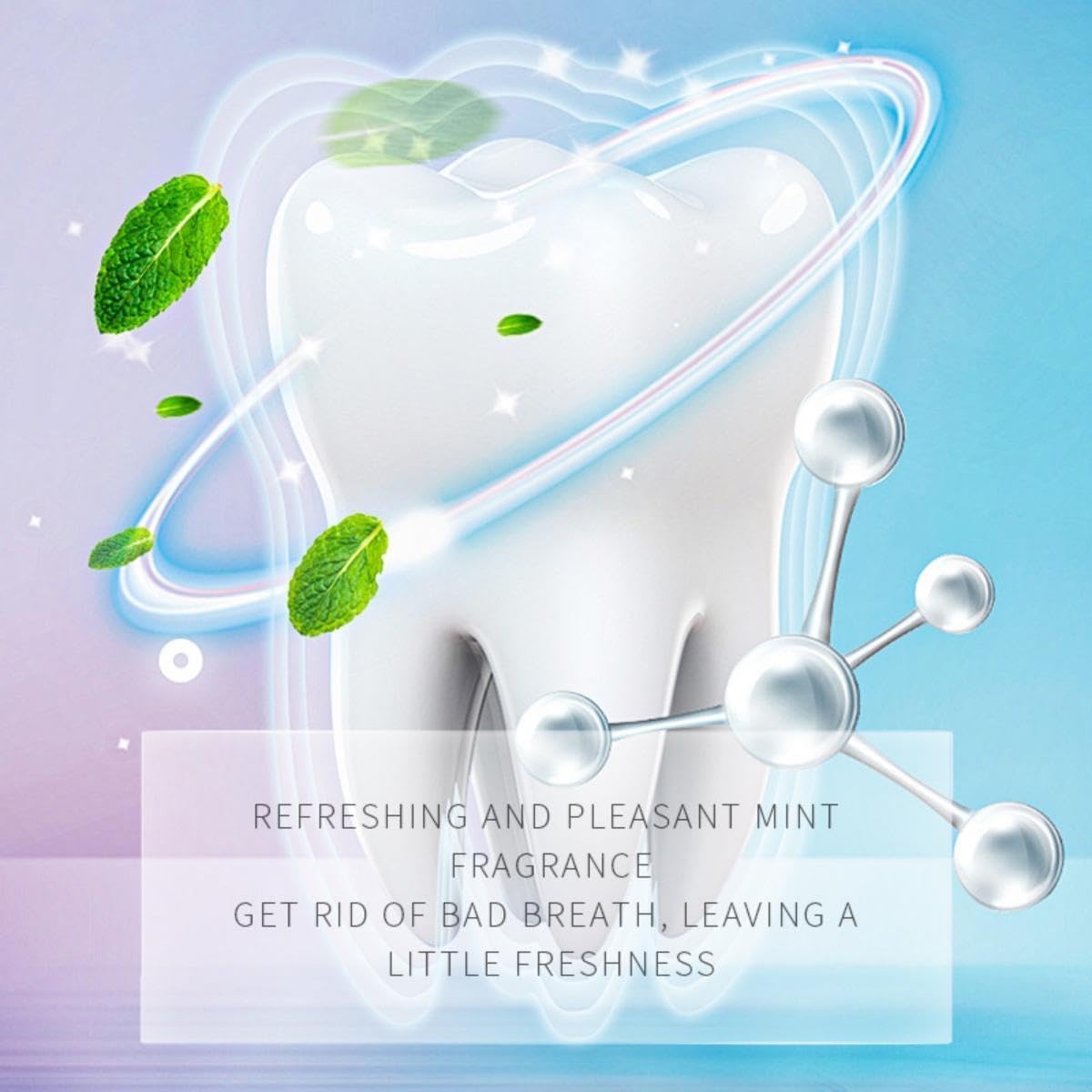 LXCJZY Easilyous Bright White Toothpaste, Natural Long-Lasting Fresh for Men and Women, Complete Peppermint Deep Cleaning, Fresh Breath Oral Care Dental Cream, for Healthier, Whiter Teeth (2)