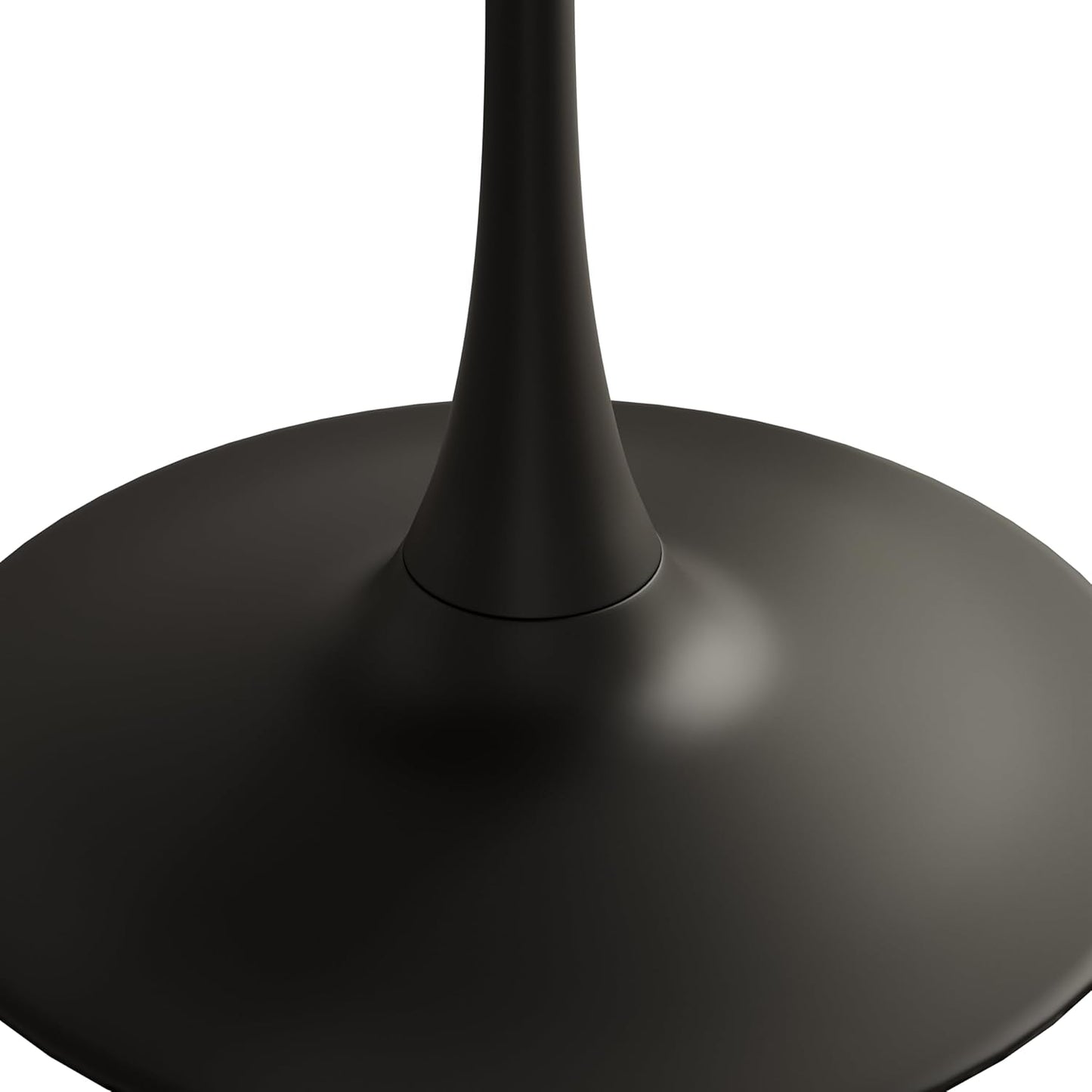 47.24" Modern Round Dining Table, Four Patchwork Tabletops with Black Color Solid Wood Grain Table Top, Metal Base Dining Table, End Table Leisure Coffee Table