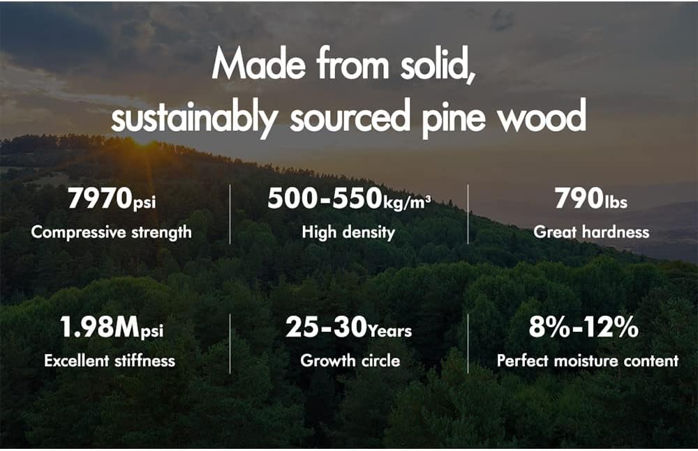 ALFORDSON Double Bed Frame Wooden Bed Base with Timber Slats, Solid Pine Wood Mattress Base Platform Support, Bed Foundation with Storage Space, Home Bedroom Furniture (Fenella Series in White)