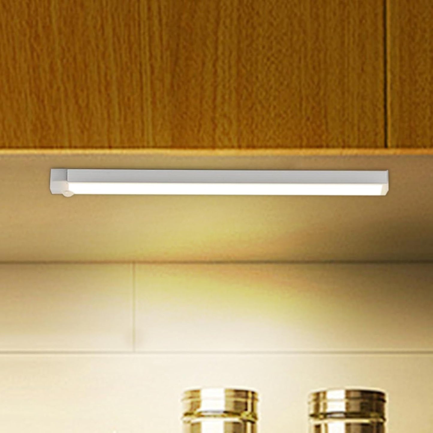 LED Motion Sensor Light, Motion Sensor Smart Cabinet Lighting, Wireless Indoor Lights, Stick-On Lights, Kitchen Under Cabinet Lighting, Motion Sensor Lighting for Kitchen, Wireless Cabinet Lights