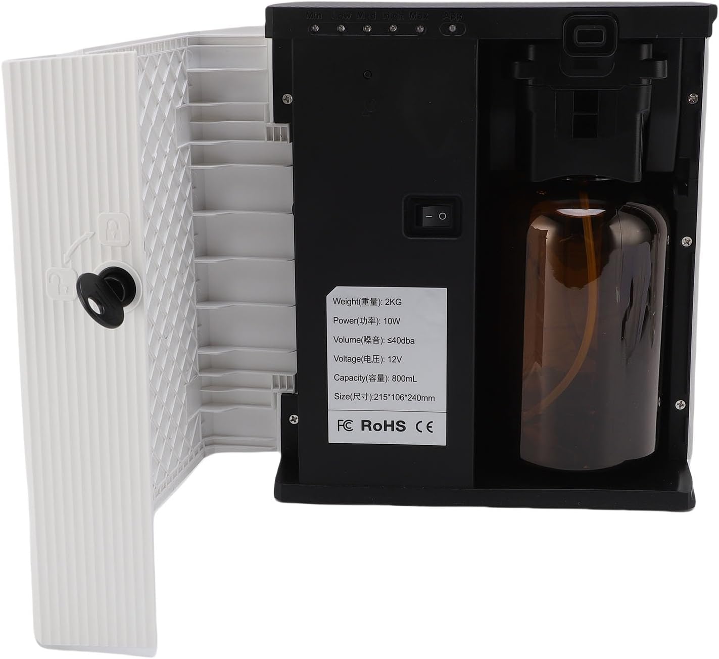 Scent Air Machine, 800 Ml of Efficient Oil Time Without Diffuser Water for Office (US Plug)