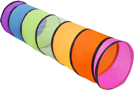 Kids Play Tunnel for Toddlers,Pop Up Crawl Through Tunnel Play Tent for Baby Infant Children or Pet,Indoor & Outdoor Toys for Boy and Girl Backyard Playset