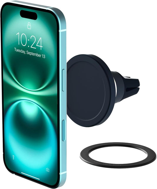 iOttie Velox Magnetic Car Mount Air Vent Phone Holder - Compatible With MagSafe iPhones Including 12, 13, 14, Pro, Pro Max, Mini, and Plus Models