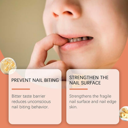 Kids Anti Nail Biting, Portable Anti Polish, Strengthener Care Oil, 1.42 x 0.71 x 3.27 inches, Stop Hydrating Solution, for Adults, Toddler, Baby, Thumb Sucking Prevention