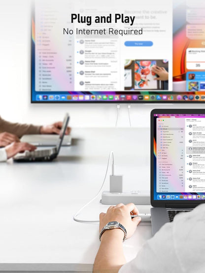 Lemorele Wireless HDMI Transmitter and Receiver, 1080P HDMI Video Transmitter and Receiver Kit for Home Theater, Office Meeting, Lecture, Education