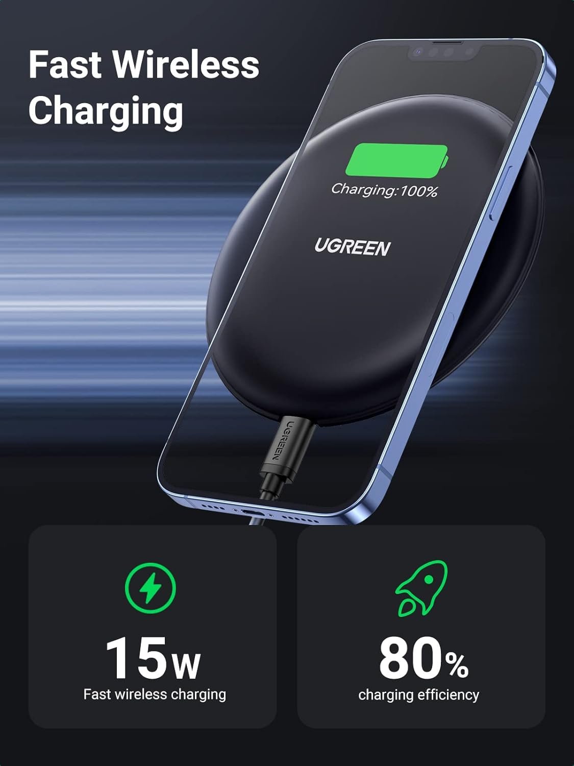 UGREEN 80537 Wireless Charger Pad