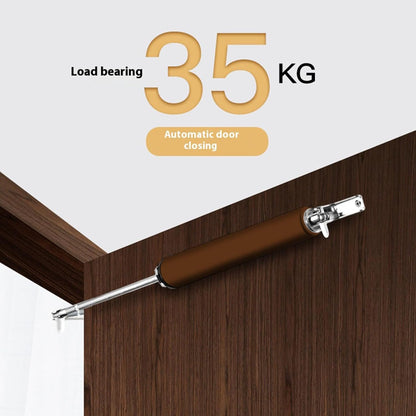Automatic Door Closer, Portable Doors Closure, Safety Home Supplies, Easy Install Closing Tool, Ideal for Apartment, Living Room, Dorm, Bathroom, Kitchen Use 9.69x35.43 Inch