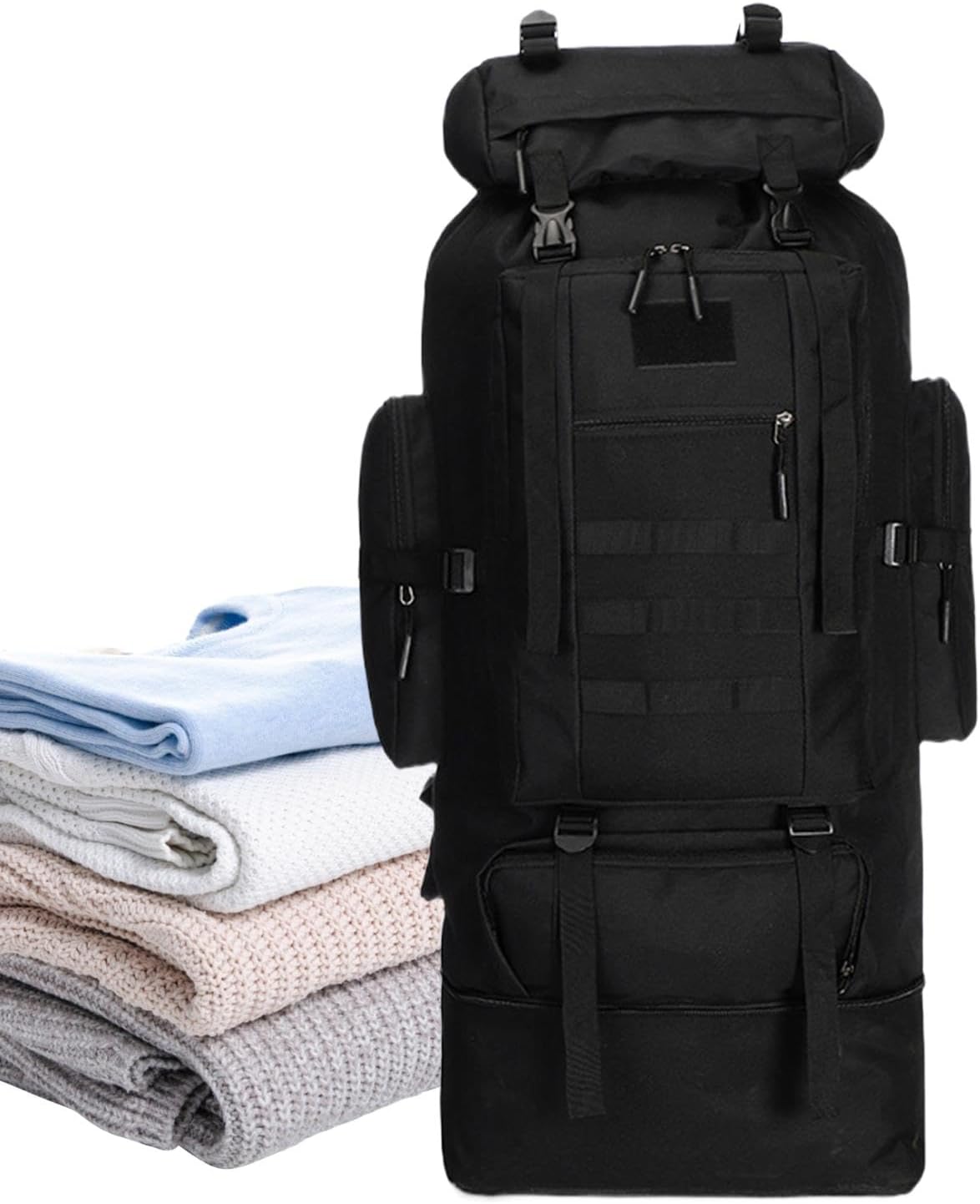 Large Capacity Travel Backpack, Waterproof Trekking Bag, Camping Backpack, Climbing Backpack, Cycling Backpack, Hiking Backpack, Backpacking Gear, Outdoor Adventure Bag, Rugged Travel Backpack