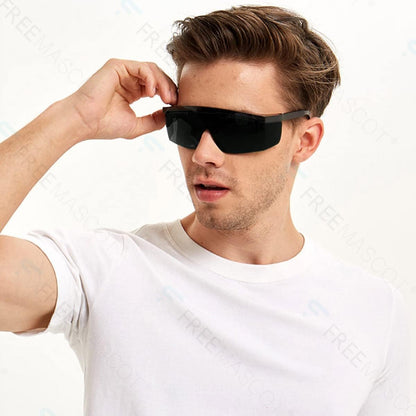 FreeMascot Red Light Therapy Glasses, 190-2000nm IPL Eye Protection for Hair Removal Treatment, Tanning Safety Glasses