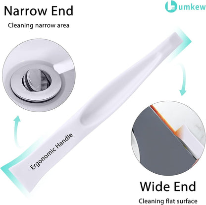 Cleaning Brush Set for Small Spaces, Kitchen Scrub Brushes for Cleaning, Detailing Crevice Cleaning Tool Supplies Gadget Kit for Window Keyboard Sink Humidifier, 9 Pcs