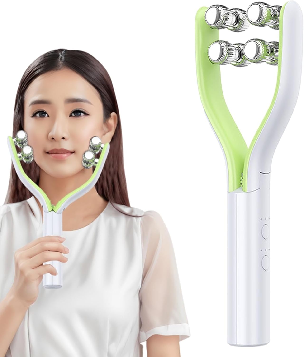 Viso Massager Roller | Sculpting Skin Care Roller Beauty Device | Adjustable Face Neck Roller, Face Sculptor Beauty Roller for Families, Friends