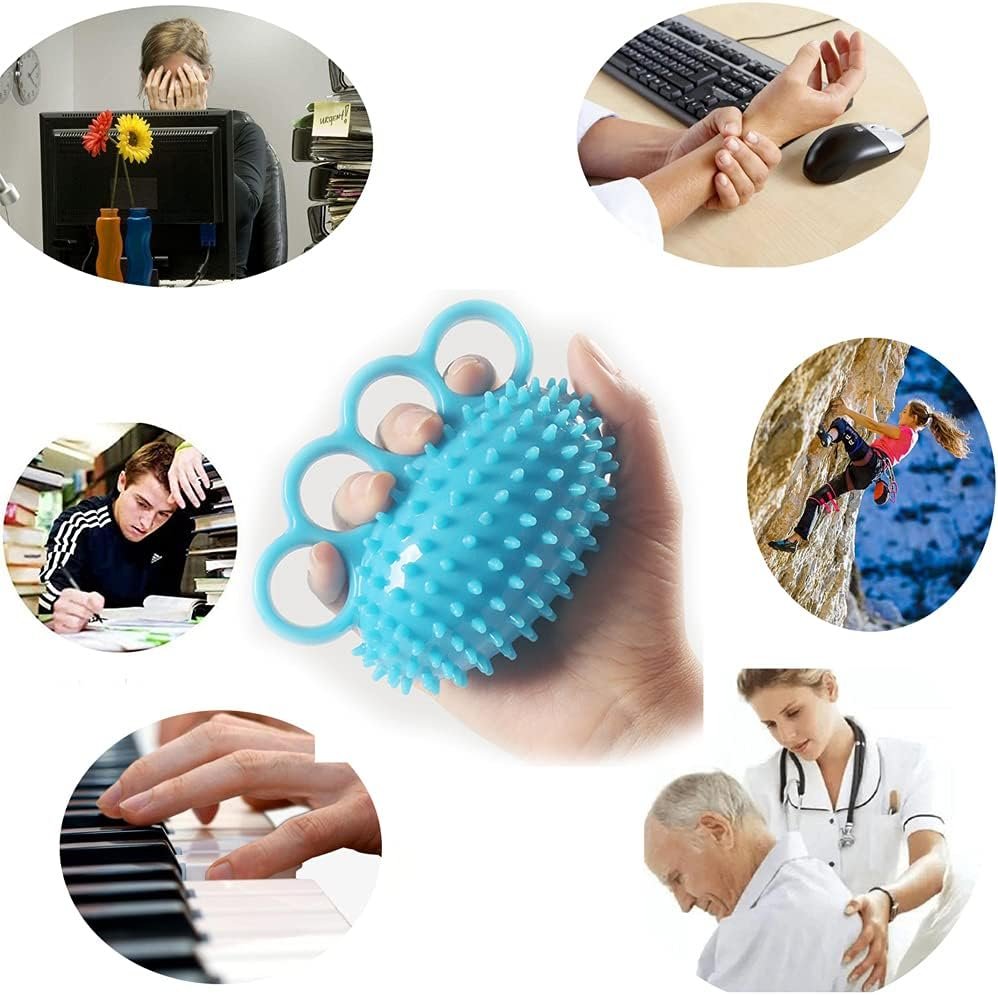 Hand Grip Strengthener Finger Exerciser Training Ball