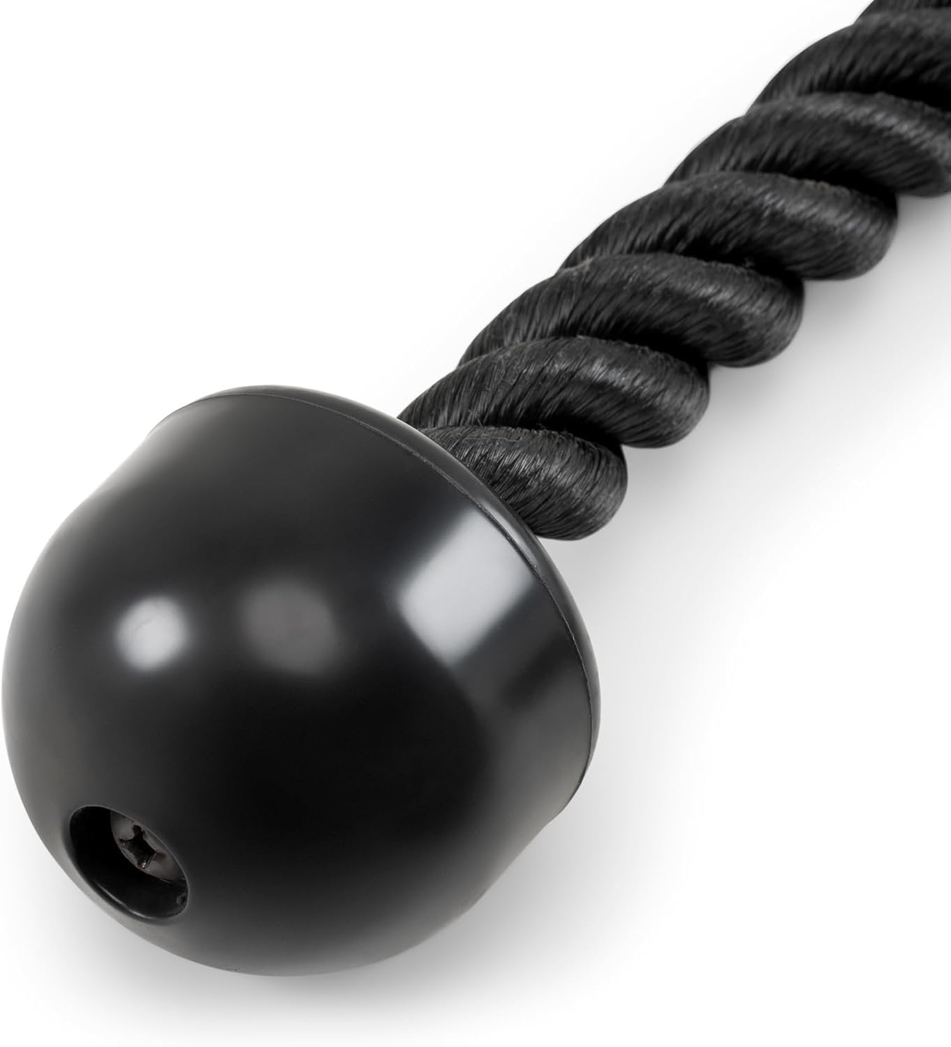 Marcy TCR-24 Apex Tricep Rope, Black, 28L x 2.5W x 2.5H in.