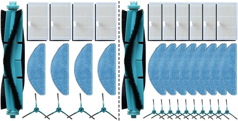 Cleaning Essentials - Set di filtri per scopa principale e panno per mocio, compatibile con aspirapolvere MEDION X41 Series (B)