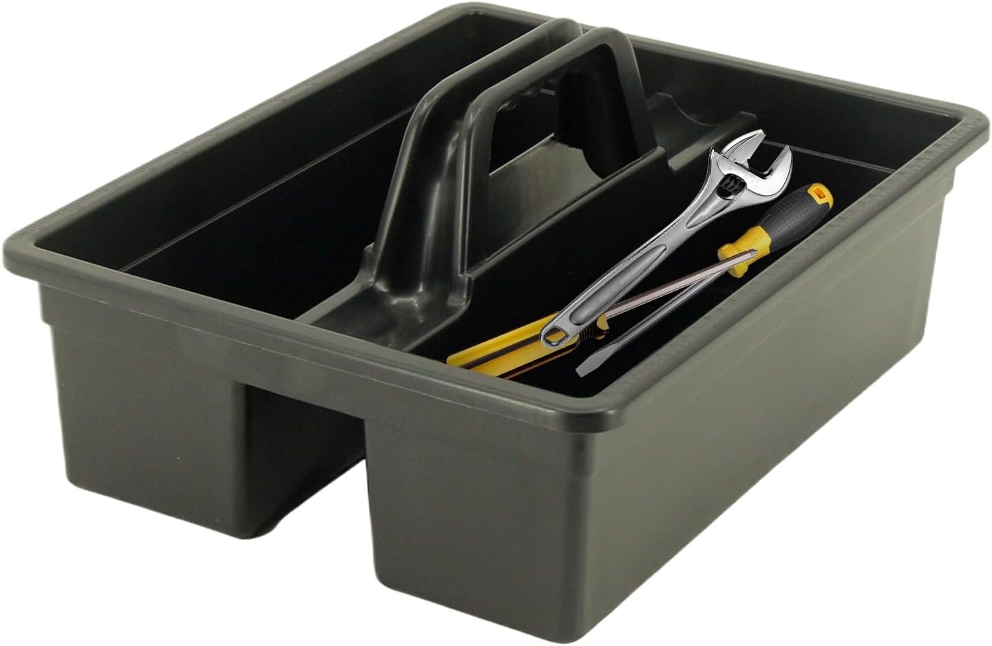 Cleaning Caddy, Basket Organizer, Carry Handle, Lightweight Design, Multi-Compartment, Housekeeping, Auto Detailing, Garden, Laundry, Bathroom, Vehicle Wash, Garage, Picnic, Hotel