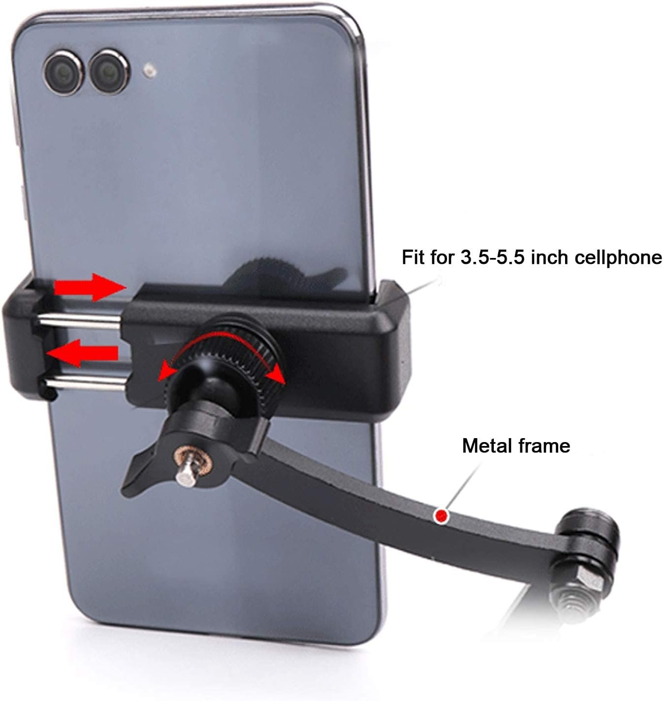 Union Jack Foldable Car Phone Holder Mount Holder Fits Mini Cooper R55 R56 F54 F55 Black Grey