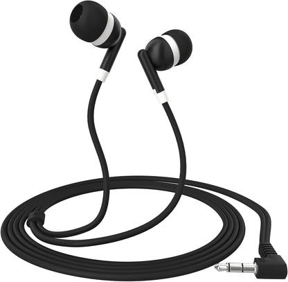 Maeline Bulk Earbuds with 3.5 mm Headphone Plug - 10 Pack - Multi