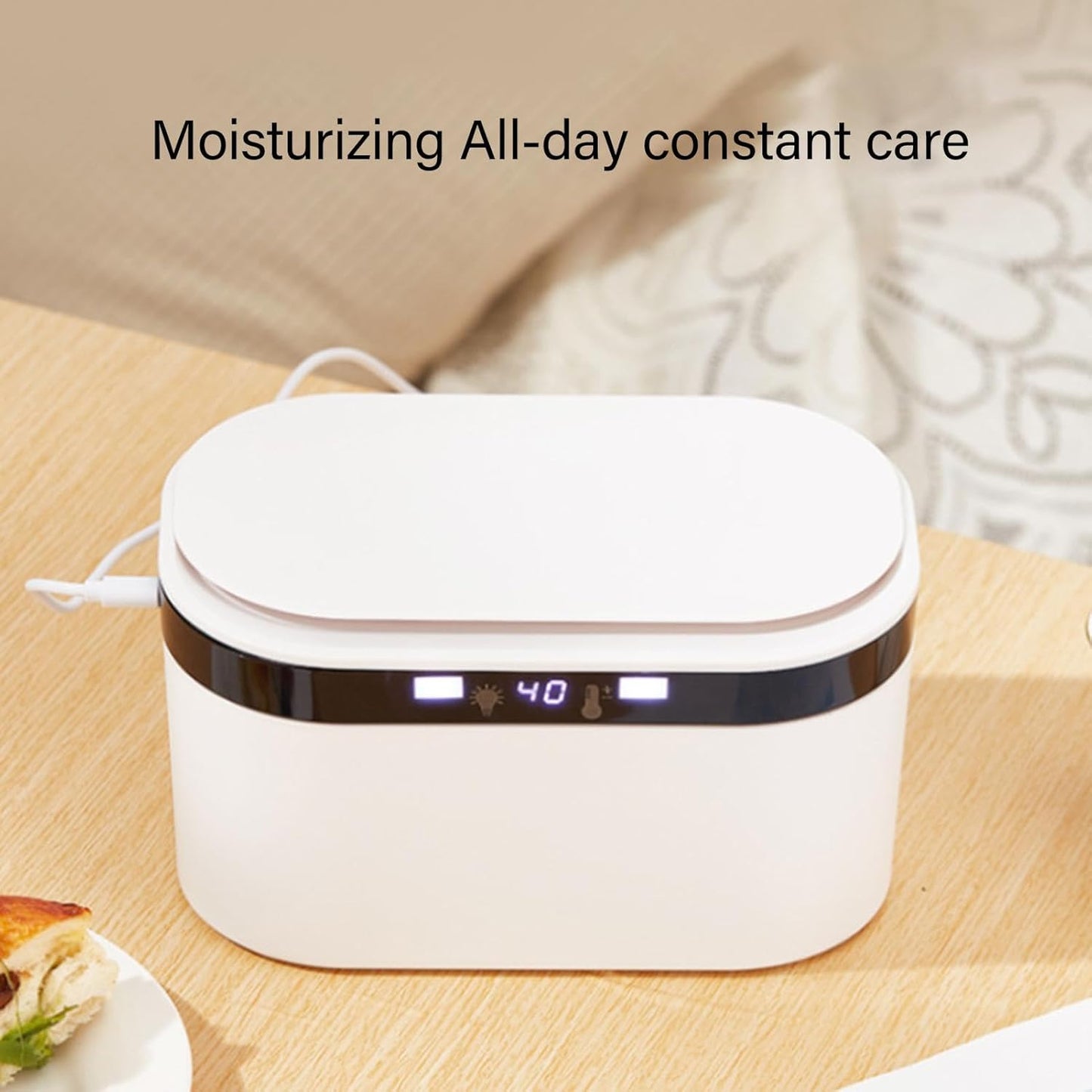 Wet Towel Heater - Electric Heating for Baby Cleaning, Soft Touch Baby Heater | Gentle Serville Warmer for Nappy Changing, Port Wipes