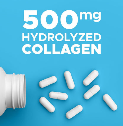 Revolution Nutrition Hydrolyzed Collagen, Help Joints, Muscles and Skin, 500mg, 120 Capsules