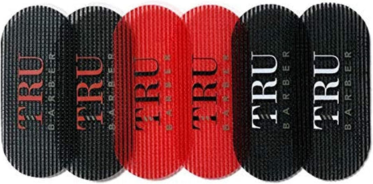 TRU BARBER Hair Grippers, Pack of 6 Hair Clips for Hairdressers and Hairdressers, Hairdressing Cape, for Men and Women, Hair Grip Hair Clips, Hair Cutting