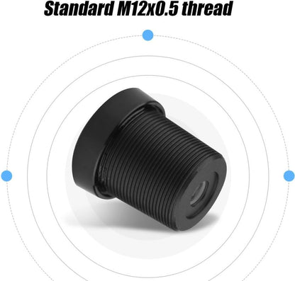 1.8mm 170° Wide Angle 1MP IR Board Lens CCTV for 1/3" and 1/4" CCD Security CCTV Camera, Standard M12x0.5 Thread Mount