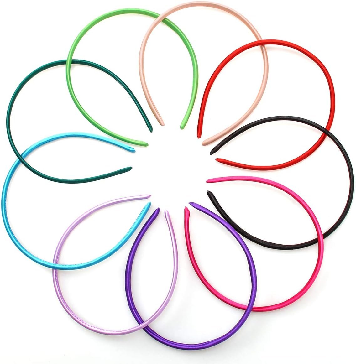 Beauty Headband, Sweeethome 9 Pack Colorful Headbands for Women Hairband Accessories Makeup Headband For Lady(Cloth)