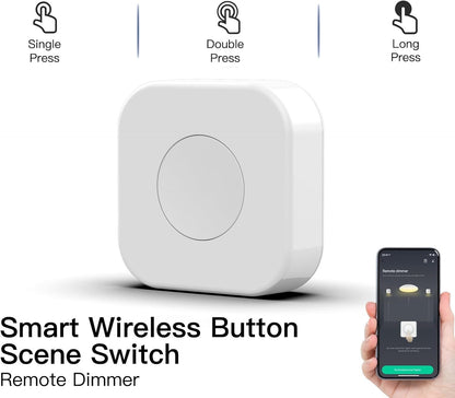 Ysyaxsyt Tuya Zigbee Wireless Mini Switch One Key Push Button Control Home Automation 1 PCS