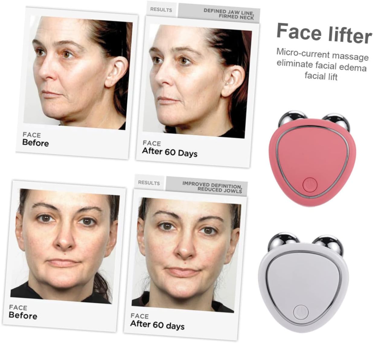 CALLARON Face for Compact Skin Care Tool for Tightening and Lifting Facial Skin to Reduce Puffiness Dark Circles Portable and Lightweight Design