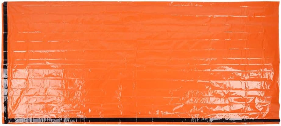 Gigicial Emergency Sleeping Bag, Lightweight Survival Sleeping Bags Waterproof Thermal Emergency Blanket, Emergency Survival Sleeping Bag for Hiking Camping Outdoor Adventure