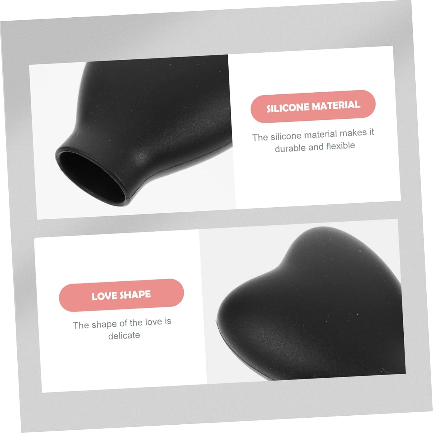 SHERCHPRY 3Pezzi Coperture Protettive per Silicone Accessori per Makeup per Conservazione e Asciugatura Dei