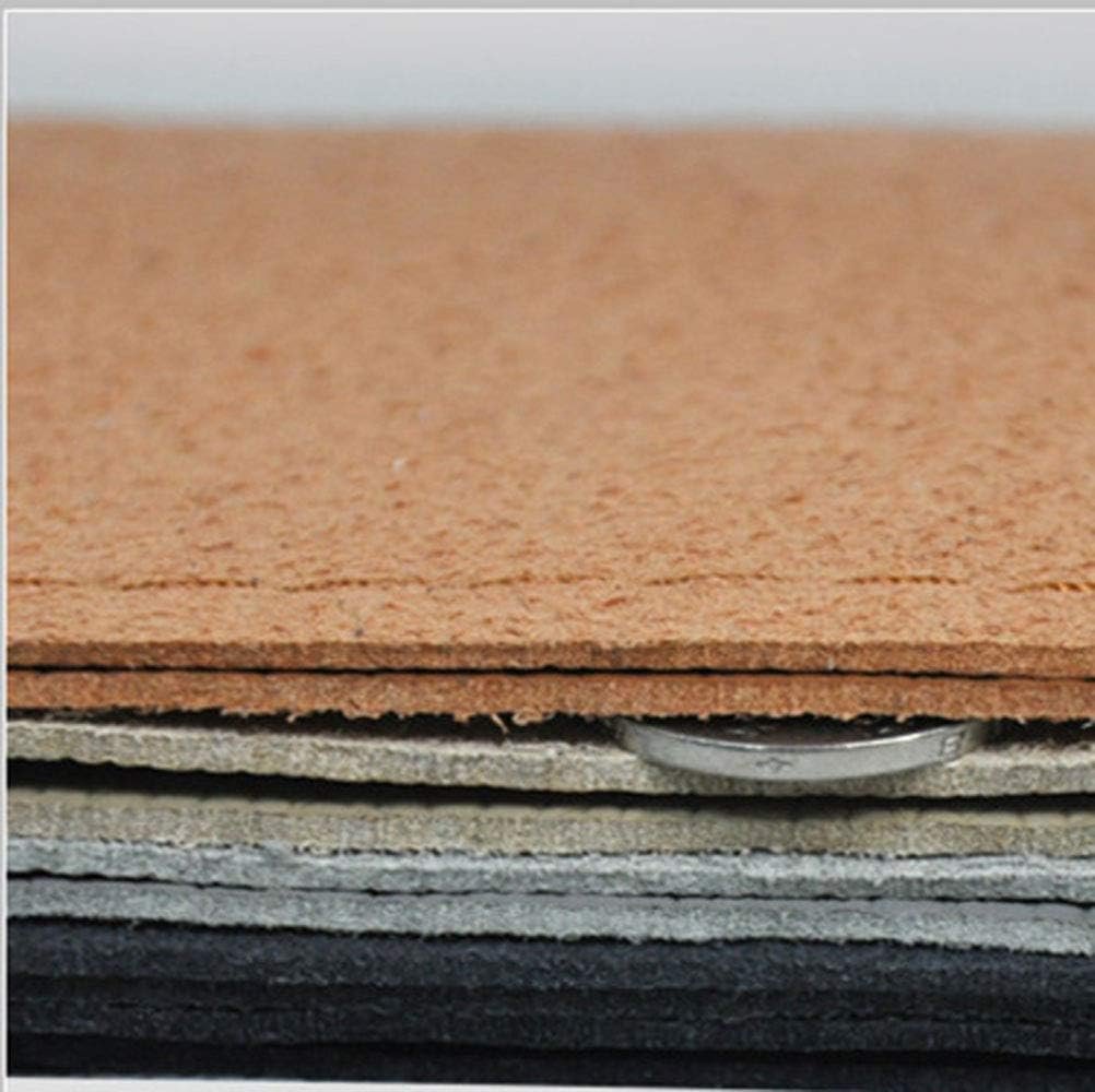 DIY Soft Leather Car Steering Wheel Cover with Needle and Thread Interior Accessories Red