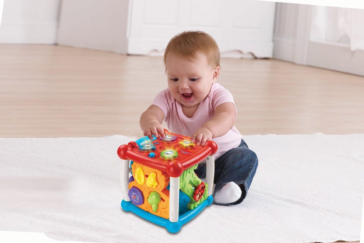 VTech Turn & Learn Cube - Activity Toy -150503 - Red
