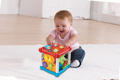 VTech Turn & Learn Cube - Activity Toy -150503 - Red