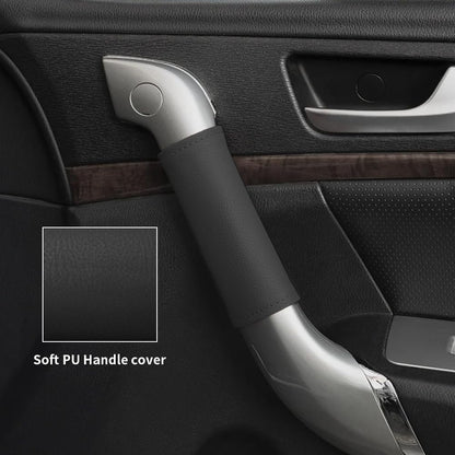 4PCS Car Grab Handle Cover, Universal Car Interior Door Handle Protector Door Pull Handle Protector Car Inner Accessories for SUV Truck