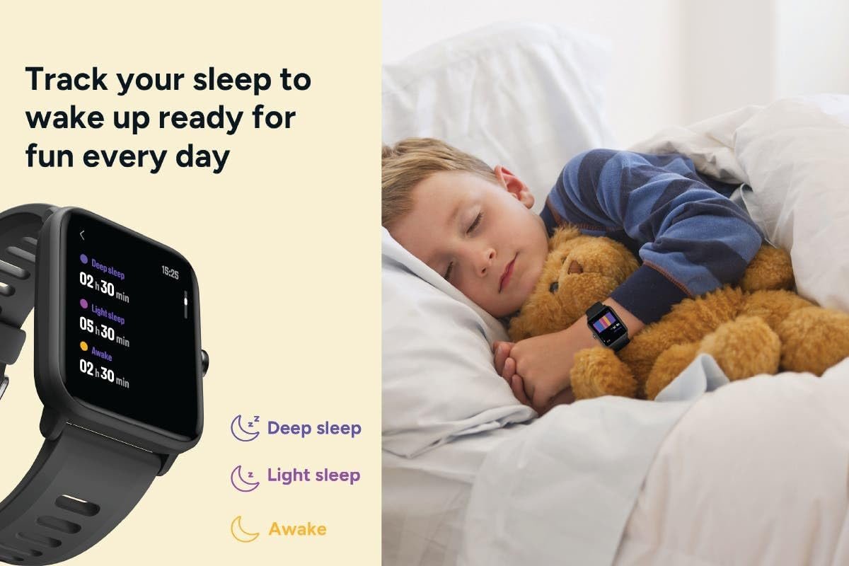 Kogan Play 3 Kids Smart Watch (Black) - KAPY3SWBLKA