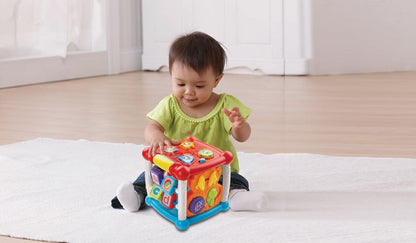 VTech Turn & Learn Cube - Activity Toy -150503 - Red