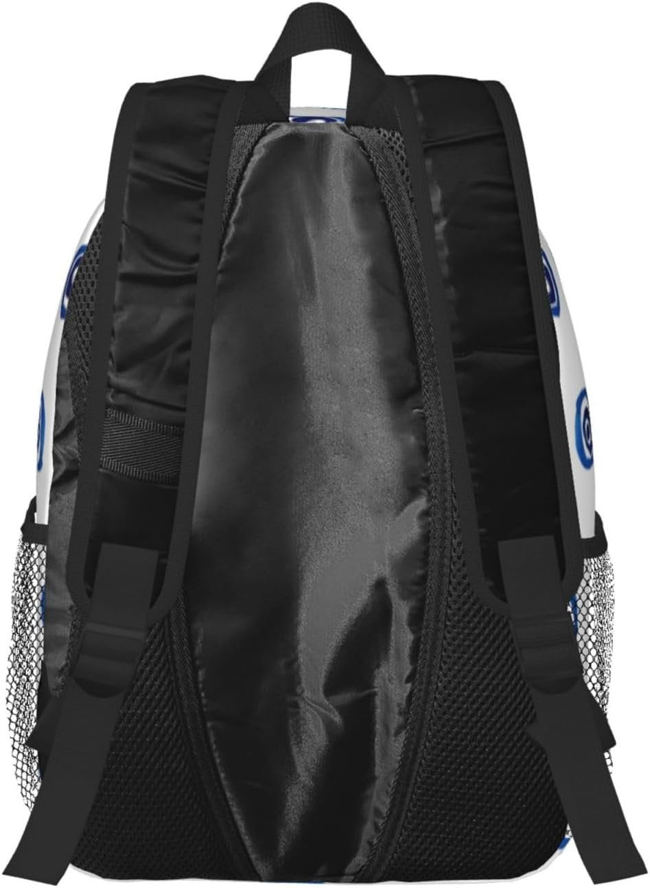 JBYJBX Evil Eyes Print Adult Lightweight 15in Backpack Travel Hiking Essentials Laptop Bag Day Backpacks, Black, One Size