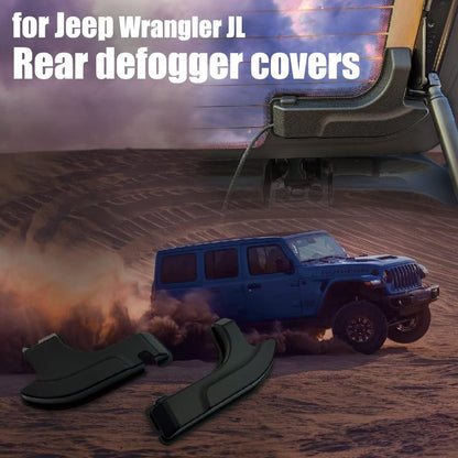 AZUTO Rear Defogger Cable Cover for Jeep Wrangler (JL) / Wrangler 4xe 2018-2025 Wrangler Interior Accessories