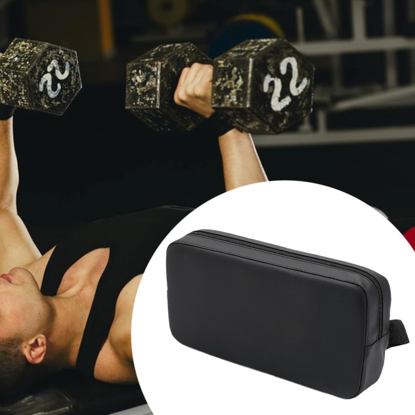 ａ aternee Bench Press Pad for Back Lift Incline Press Bench Strength Training Multifunctional Home Gym Replacement Fitness Equipment