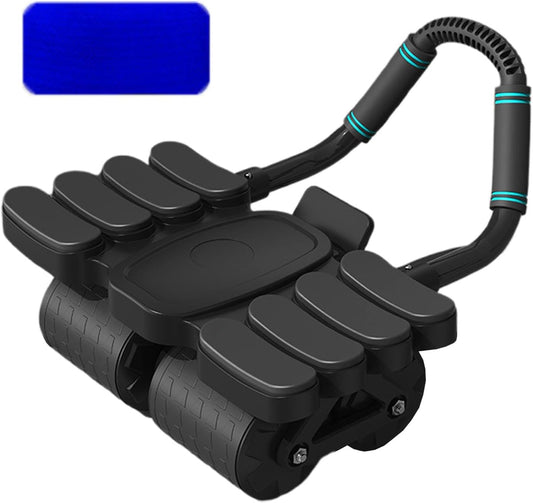 Abs Roller, Gym Equipment Ab Trainer, Built In Elbow Support, Stable Wide Wheel, Core Strengthening Gear, Compact and Lightweight for Home, Travel, Dorm Workouts