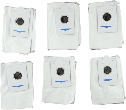 T20/X1 Cleaning Essentials 8 Dust Bags and 4 Mop Pads Designed for Effective Dirt Removal and Floor Protection (Blue)